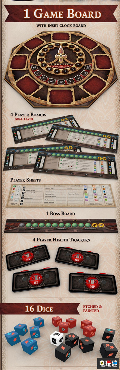 拉瑞安工作室推出《神界：原罪》桌游众筹1天即达成目标 拉瑞安工作室 桌游 神界：原罪 电玩迷资讯  第5张