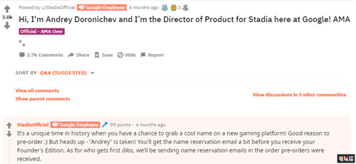 出师不利 谷歌Stadia预购创人版延迟2天未推送 云游戏 Stadia 谷歌 Google 电玩迷资讯  第2张
