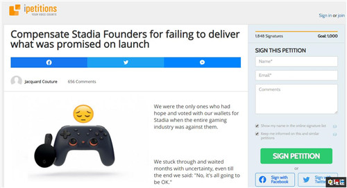 出师不利 谷歌Stadia预购创人版延迟2天未推送 云游戏 Stadia 谷歌 Google 电玩迷资讯  第3张