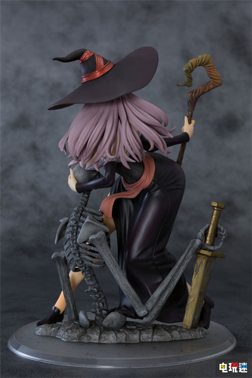 Orchid Seed推出《龙之皇冠》女巫1/7黑暗乌鸦重涂版手办 游戏周边 兰种社 香草社 女巫 龙之皇冠 电玩迷资讯  第3张