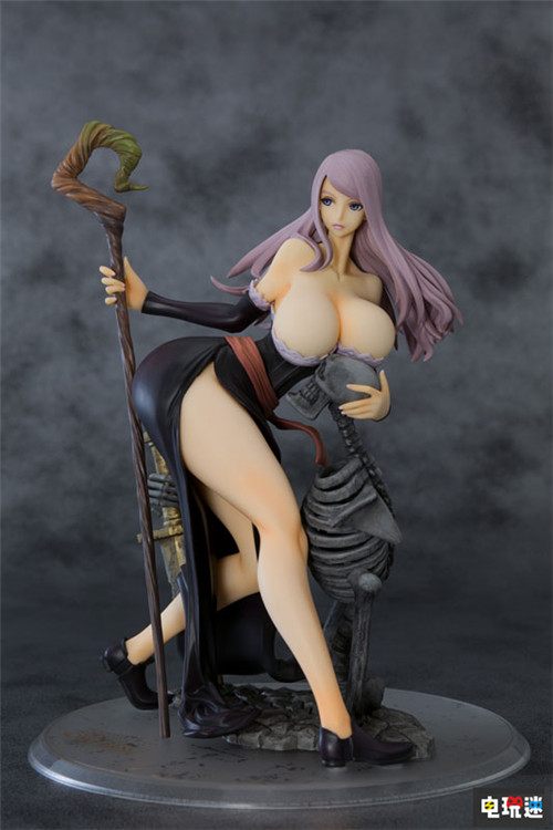Orchid Seed推出《龙之皇冠》女巫1/7黑暗乌鸦重涂版手办 游戏周边 兰种社 香草社 女巫 龙之皇冠 电玩迷资讯  第6张