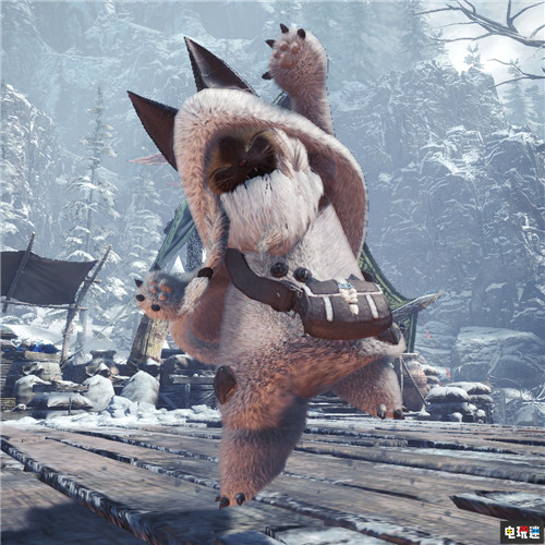 卡普空推出《怪物猎人世界冰原》艾露猫同款挎包 游戏周边 艾露猫 怪物猎人世界冰原 Capcom 卡普空 电玩迷资讯  第3张