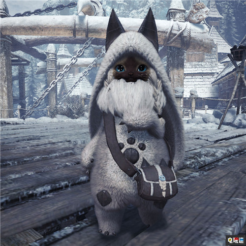 卡普空推出《怪物猎人世界冰原》艾露猫同款挎包 游戏周边 艾露猫 怪物猎人世界冰原 Capcom 卡普空 电玩迷资讯  第4张