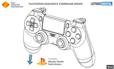 索尼PS手柄新专利曝光增加背部按键取消PS键 电玩迷资讯 第3张