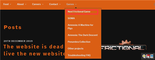 《活体脑细胞》开发商官网新作暗示公开 活体脑细胞 失忆症 电玩迷资讯  第1张