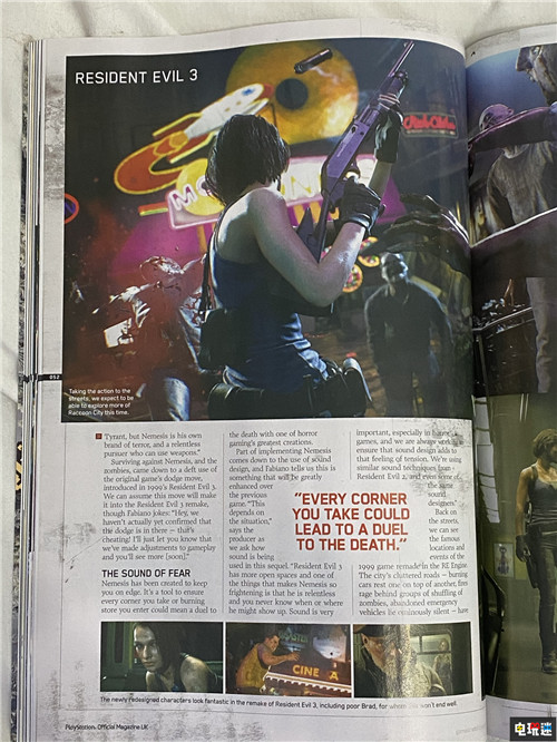 《生化危机3重制版》没有多结局与佣兵模式 Steam PC XboxOne PS4 卡普空 生化危机3重制版 电玩迷资讯  第4张