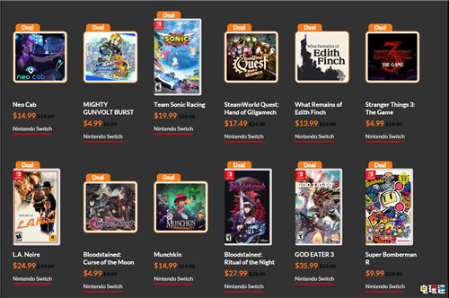 任天堂eShop美服开启新年优惠 众多作品七折 优惠促销 美服 Switch 任天堂 任天堂SWITCH  第6张