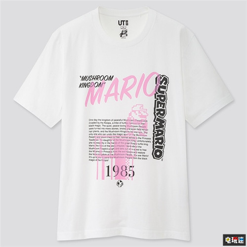 还没夏天优衣库就公开了超级马里奥联动T恤 超级马里奥 优衣库 任天堂 任天堂SWITCH  第2张