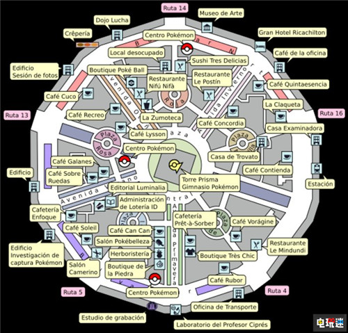 樱井政博分享《任天堂明星大乱斗特别版》密阿雷市地图独特视角 樱井政博 宝可梦XY Switch 任天堂大乱斗特别版 任天堂SWITCH  第3张