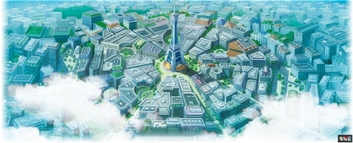 樱井政博分享《任天堂明星大乱斗特别版》密阿雷市地图独特视角 樱井政博 宝可梦XY Switch 任天堂大乱斗特别版 任天堂SWITCH  第4张