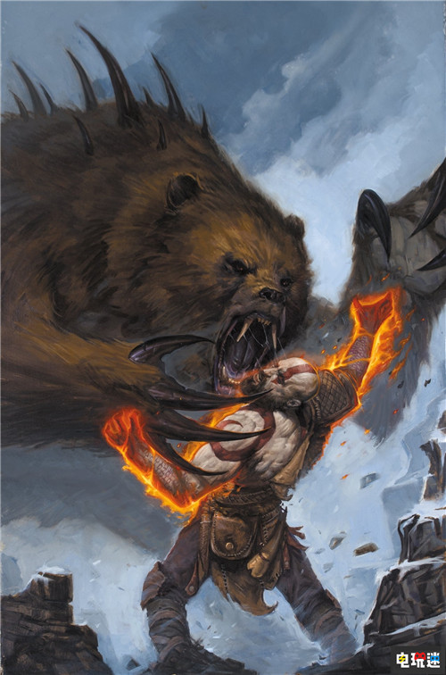 黑马漫画推出新《战神》前传漫画 讲述来北欧之前的奎爷 黑马漫画 奎托斯 PS4 战神 索尼PS  第3张