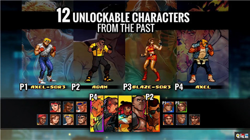 《怒之铁拳4》可用角色达到17名 知名作曲人阵容公开 电玩迷资讯 第1张