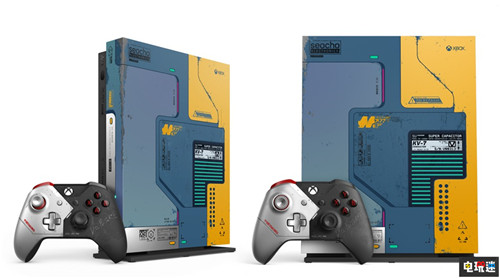 微软公开《赛博朋克2077》限定XboxOneX主机 X1X最后的限定版 XboxOneX 赛博朋克2077 微软 微软XBOX  第1张
