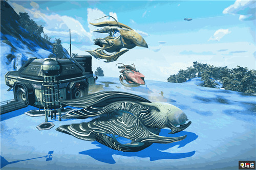 《无人深空》开发商Hello Games称2020年还有更多更新 Hello Games 机甲 生物飞船 无人深空 电玩迷资讯  第3张