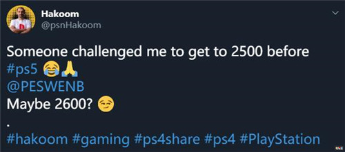 PS白金肝帝Hakoom达成2500个白金奖杯 Hakoom 索尼 成就 白金 PS4 索尼PS  第4张