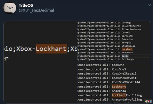 传Xbox次世代低价主机Lockart数据挖掘新证据曝光 Xbox Lockart 次世代 Xbox Series X 微软 微软XBOX  第2张