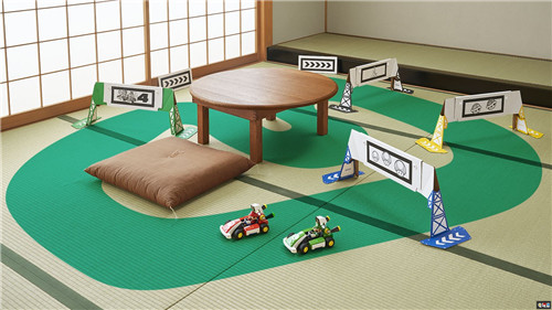 任天堂公开《马里奥赛车实况》玩法介绍 大门可自己打印 任天堂 Switch 马里奥赛车 马里奥赛车实况：家庭赛车场 任天堂SWITCH  第3张