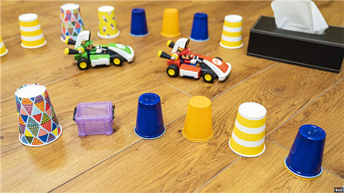 任天堂公开《马里奥赛车实况》玩法介绍 大门可自己打印 任天堂 Switch 马里奥赛车 马里奥赛车实况：家庭赛车场 任天堂SWITCH  第4张