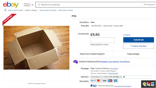 eBay诈骗者拿PS5照片当商品来“照片”官方发出警告 照片 eBay PS5 索尼PS  第3张