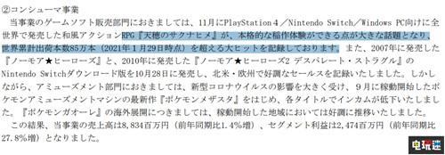 《天穗之咲稻姬》销量破85万套超预想 Marv调高财年预期 游戏销量 财报 Marvelous Marv 天穗之咲稻姬 电玩迷资讯  第5张