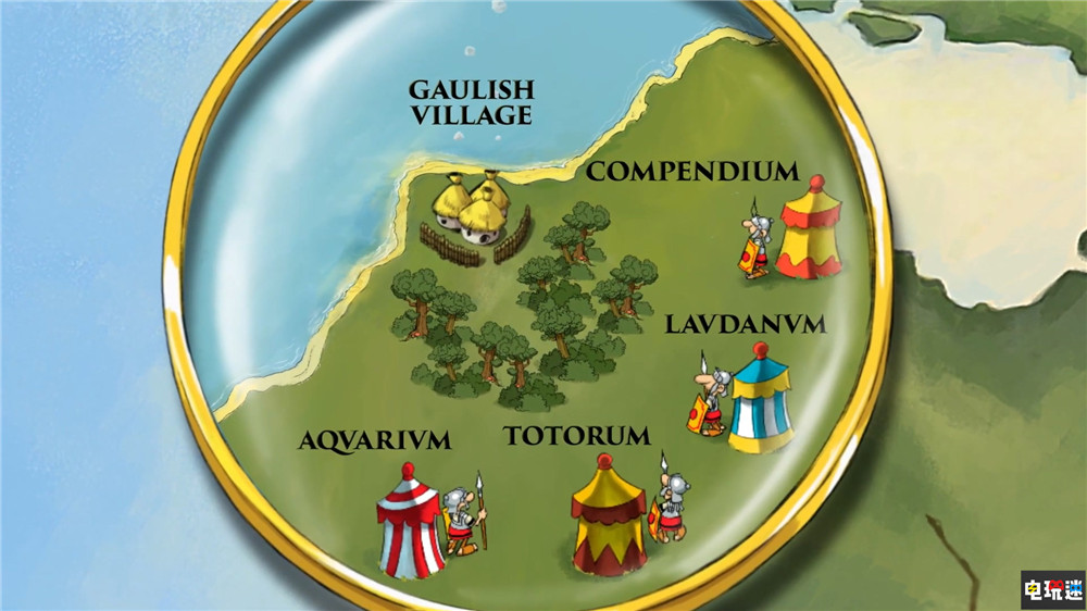 《高卢英雄传：全扇飞》11月25日发售 还原漫画搞笑风格 清版动作游戏 单机游戏 幻想新国度：全扇飞 高卢英雄传 电玩迷资讯  第3张