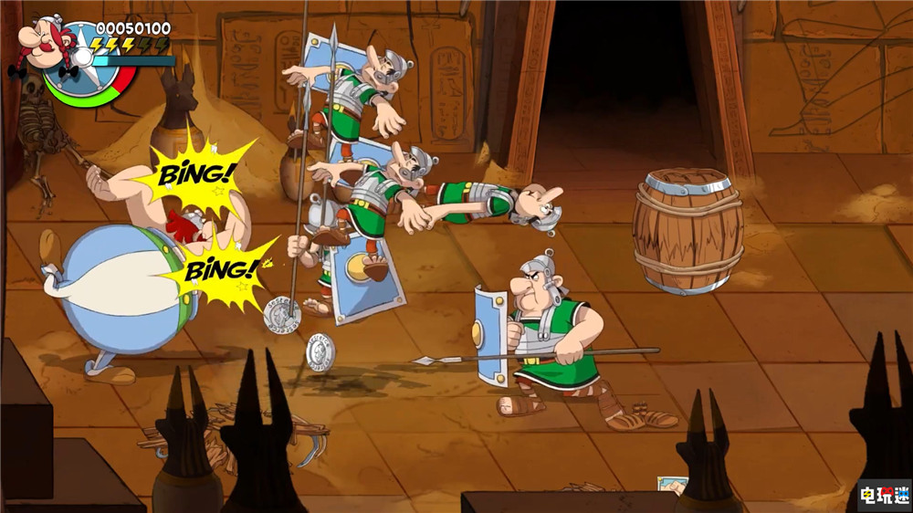 《高卢英雄传：全扇飞》11月25日发售 还原漫画搞笑风格 清版动作游戏 单机游戏 幻想新国度：全扇飞 高卢英雄传 电玩迷资讯  第6张