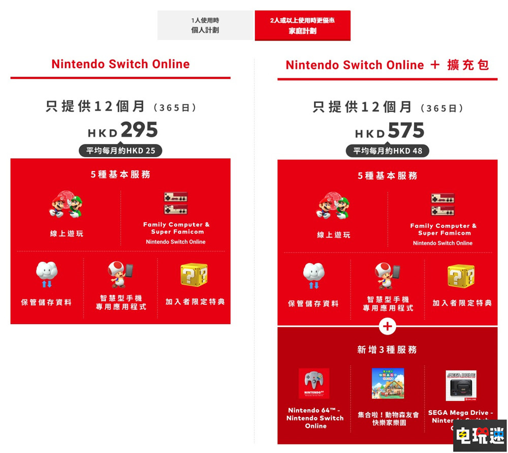 任天堂NSO高级会员引来大量差评：不值多掏一倍的钱 主机 集合啦！动物森友会 MD N64 NSO高级会员 Switch 任天堂 任天堂SWITCH  第3张