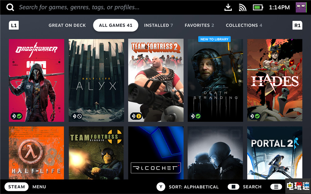 V社检查Steam游戏库 验证Steam Deck掌机兼容性 分四类很直观 游戏兼容性 掌机 游戏硬件 Steam Deck Valve Steam STEAM/Epic  第2张