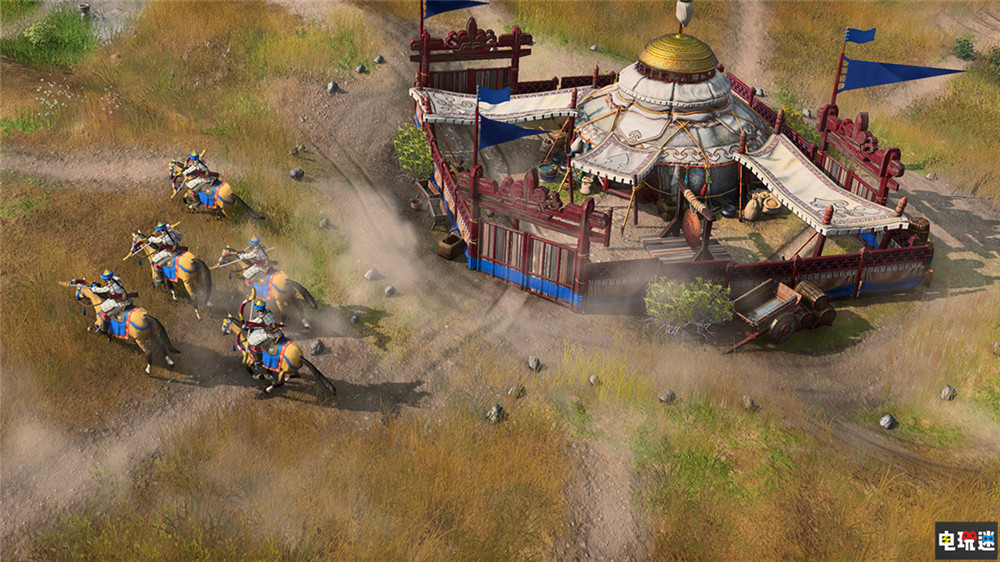 《帝国时代4》新补丁：限制蒙古城镇Rush 修复血条显示 无限圣物 TC Rush 罗斯 蒙古 PVP 游戏平衡性 帝国时代4 STEAM/Epic  第1张