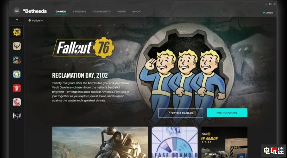 贝塞斯达计划4月关闭自家PC游戏启动器 数据将转移至Steam PC游戏 Steam 游戏启动器 贝塞斯达 STEAM/Epic  第4张