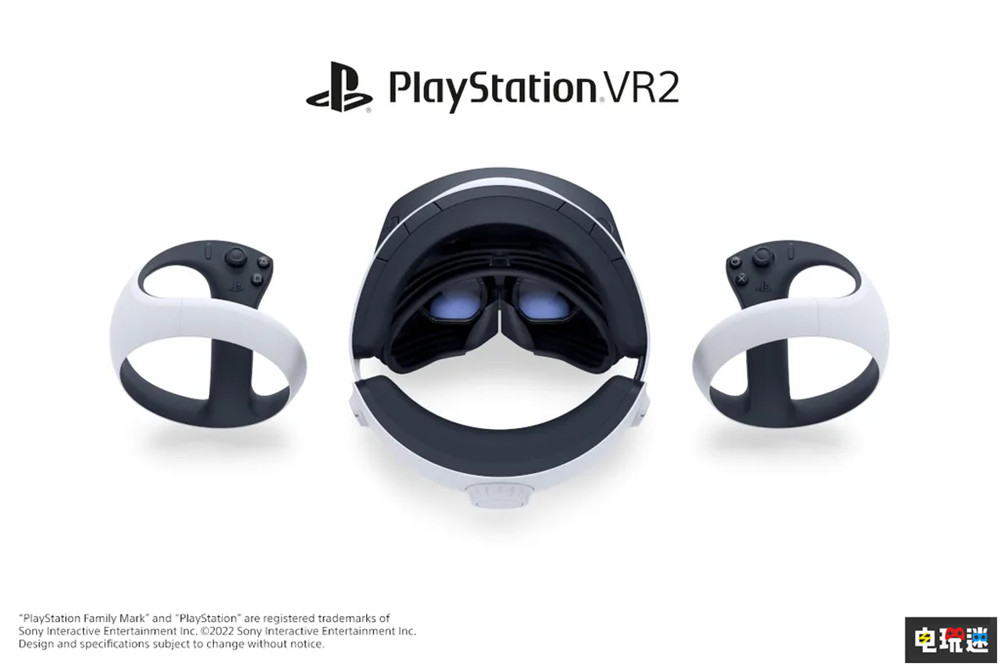 索尼公开PSVR2设备外观 弧线设计搭配球形控制器 游戏VR PS5 VR PSVR2 索尼 索尼PS  第3张