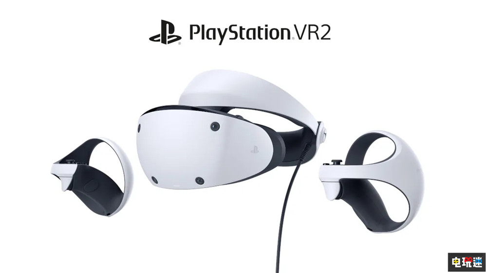 索尼公开PSVR2设备外观 弧线设计搭配球形控制器 游戏VR PS5 VR PSVR2 索尼 索尼PS  第1张