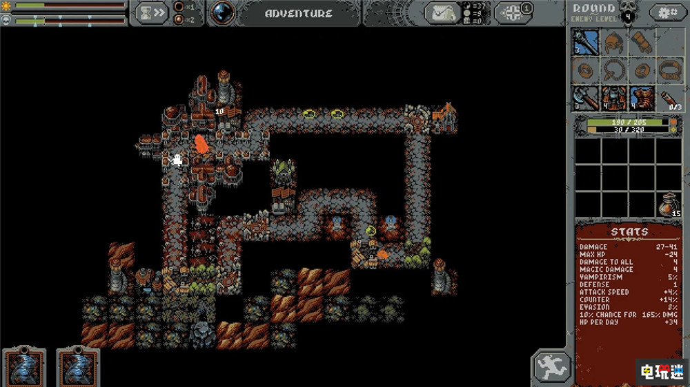 《循环勇者》俄罗斯开发商鼓励买不到的玩家可以玩盗版 Switch Steam Loop Hero 循环英雄 循环勇者 电玩迷资讯  第4张