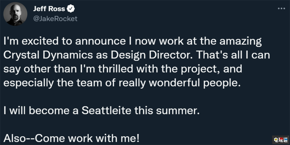 《古墓丽影》新作将采用虚幻5引擎 《往日不再》总监加盟水晶动力 往日不再 水晶动力 游戏引擎 虚幻5 劳拉 古墓丽影 电玩迷资讯  第3张