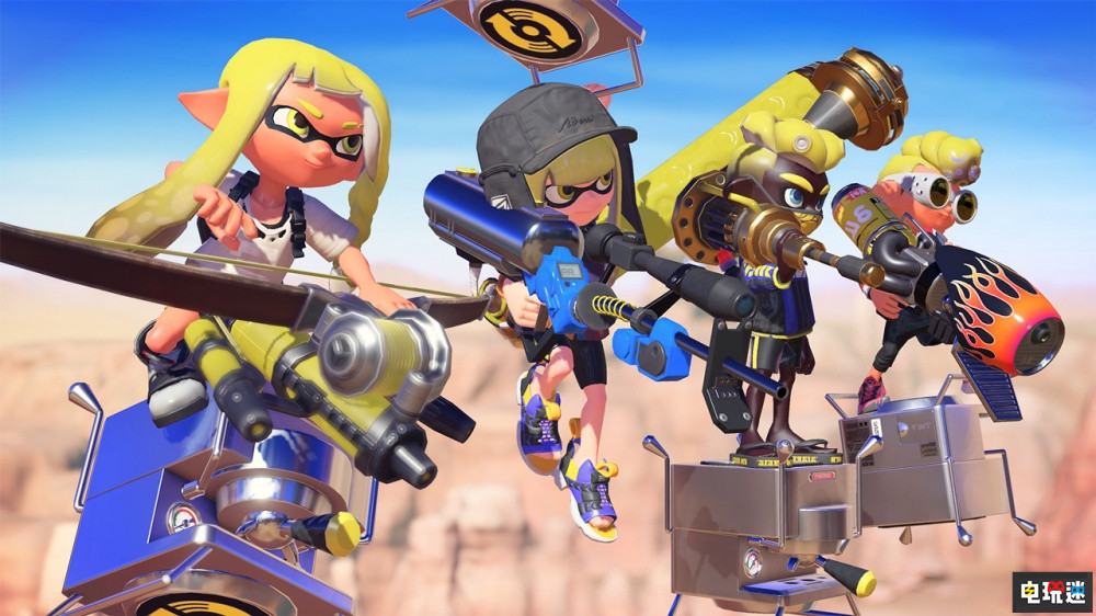 NS《斯普拉遁3》9月9日发售 全区支持中文与任亏券 任亏券 任天堂 switch 喷射战士3 斯普拉遁3 任天堂SWITCH  第2张