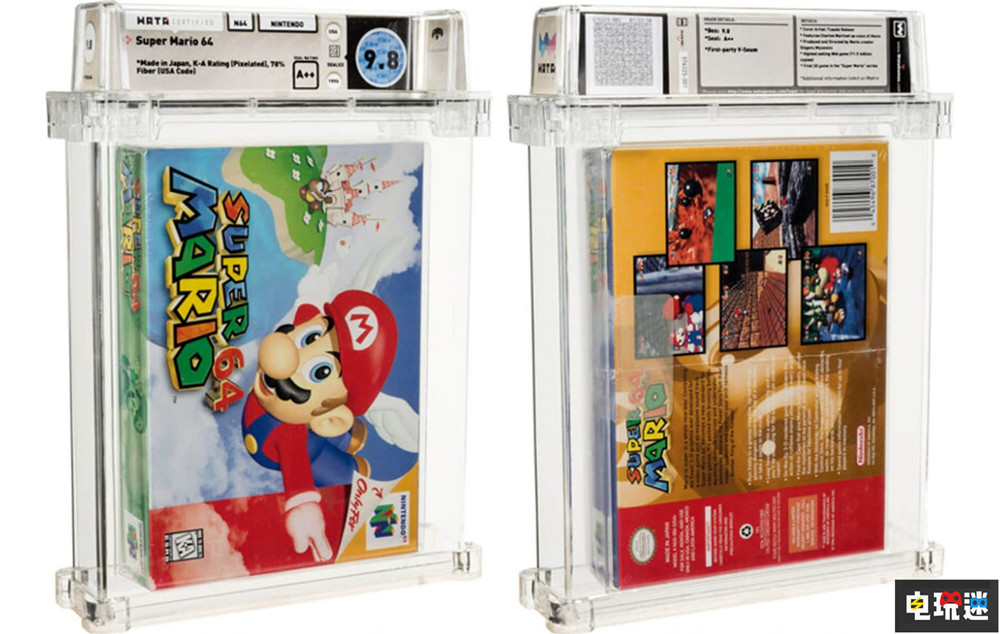 游戏收藏评级机构WATA遭到集体诉讼 称其操纵市场 超级马里奥64 超级马里奥兄弟 游戏收藏 中古游戏 复古游戏 电玩迷资讯  第2张
