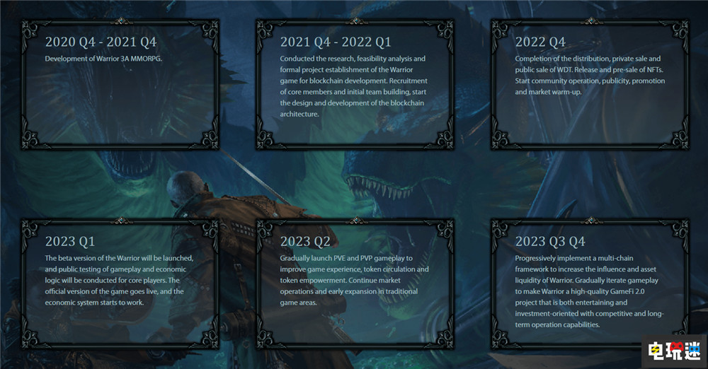 《忍龙》制作人硫酸脸板垣伴信推出NFT游戏新作 硫酸脸 Warrior Web3.0 NFT 板垣伴信 电玩迷资讯  第4张