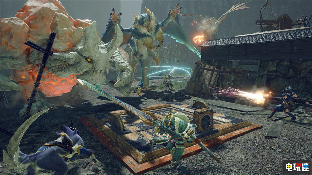 《怪物猎人 崛起》明年1月登陆Xbox和PS 并加入微软GamePass PS4 PS5 索尼 XSS XSX XGP Xbox 微软 卡普空 怪物猎人 崛起：曙光 怪物猎人 崛起 电玩迷资讯  第4张