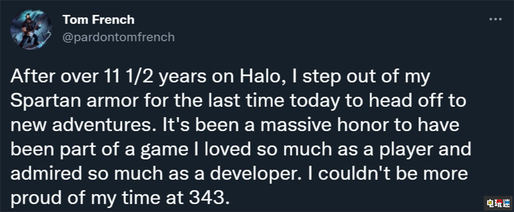 《光环 无限》多人游戏创意总监离职 曾在343工作11年 Halo 343工作室 Xbox 微软 光环 无限 微软XBOX  第3张