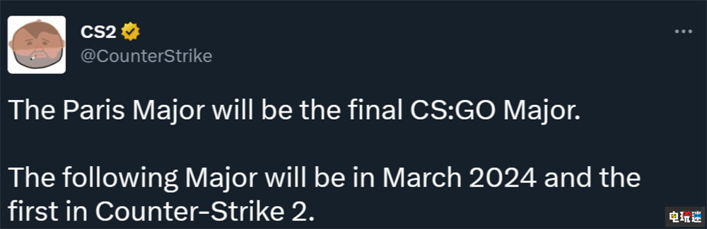 巴黎Major将是《CS：GO》最终舞台 半年后CS2接棒 PC游戏 FPS Steam Valve CS2 CS：GO Major STEAM/Epic  第2张
