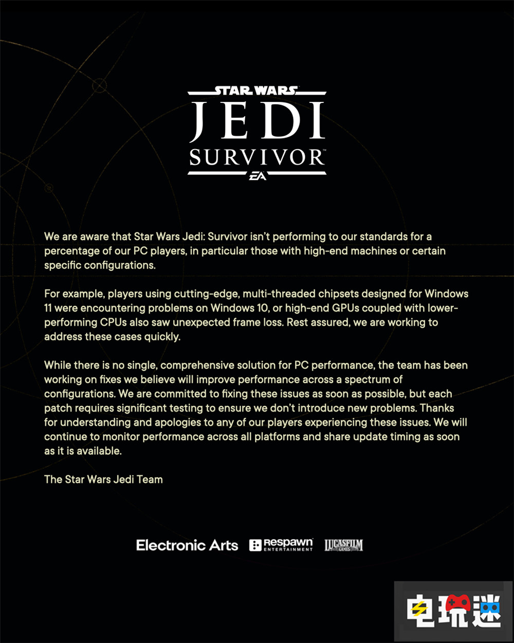 《星球大战 绝地：幸存者》不到一周实体版就掉价了 重生娱乐 实体版游戏 星战 EA 单机游戏 星球大战 绝地：幸存者 电玩迷资讯  第3张