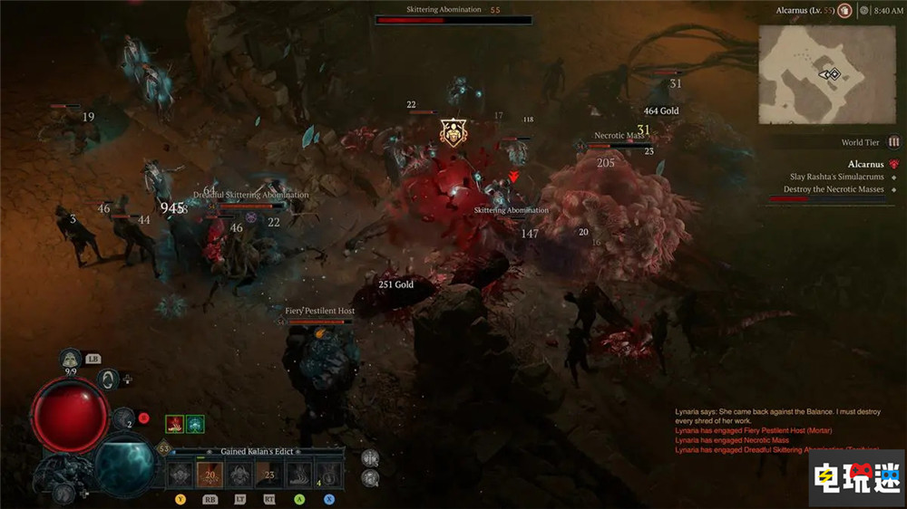 《暗黑破坏神4》达成暴雪破纪录发布 游戏时间破9300万小时 XSX PS5 PC ARPG 暴雪 大菠萝4 暗黑4 暗黑破坏神4 电玩迷资讯  第4张