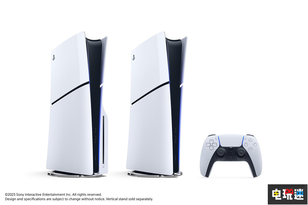 索尼推出新版PS5 体积缩小可拆卸光驱性能不变的slim PS5光驱版 PS5数字版 游戏主机 光驱 PS5 索尼 索尼PS  第2张