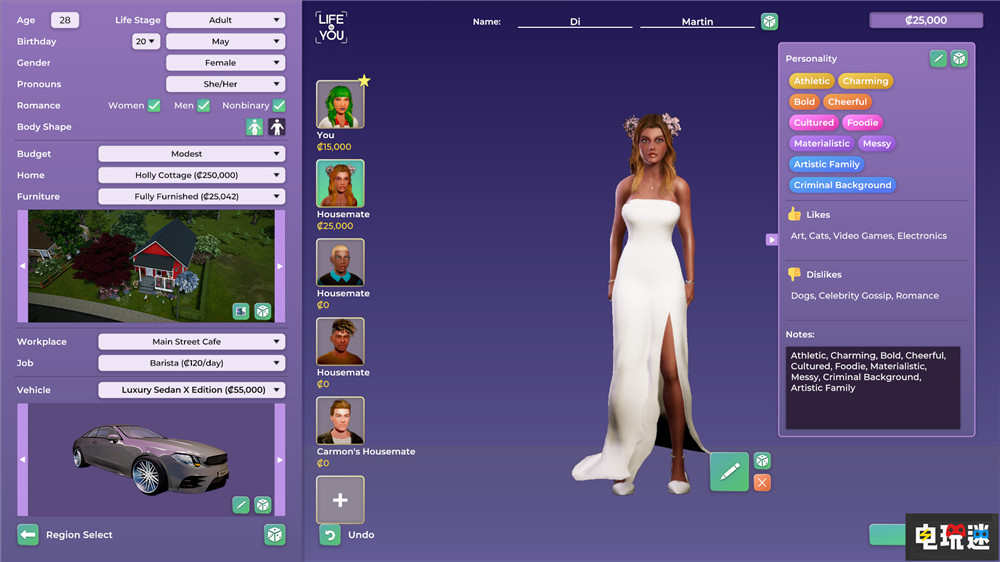 《Life by You》开发者反驳P社：游戏质量合格 模拟游戏 Paradox Life By You 电玩迷资讯  第3张