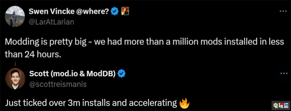 《博德之门3》添加官方MOD工具后mod首日下载超过百万 后续还有其他补丁 MOD 游戏模组 7号补丁 拉瑞安工作室 博德之门3 电玩迷资讯  第3张