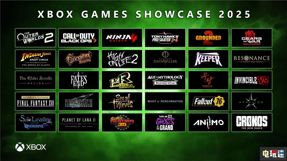 6月Xbox发布会汇总：COD22 P4R Xbox掌机公开 女神异闻录4 Revival 使命召唤：黑色行动7 轮回之兽 共鸣：瘟疫传说传承 忍者龙剑传4 禁闭求生2 Xbox游戏发布会 微软XBOX  第1张