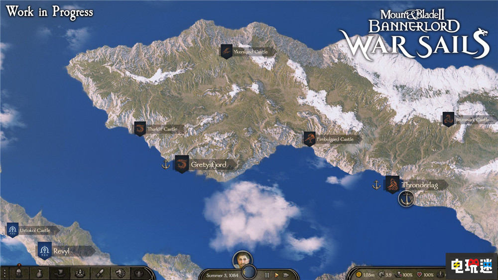 《骑马与砍杀2：霸主》海战DLC将拓宽原有内陆河流航船 战帆 海战DLC 骑马与砍杀2：霸主 电玩迷资讯  第2张