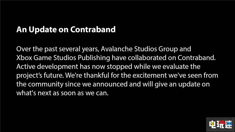 《正当防卫》开发商新作《走私》被微软取消 游戏取消 Xbox 雪崩工作室 微软 走私 正当防卫 微软XBOX  第2张
