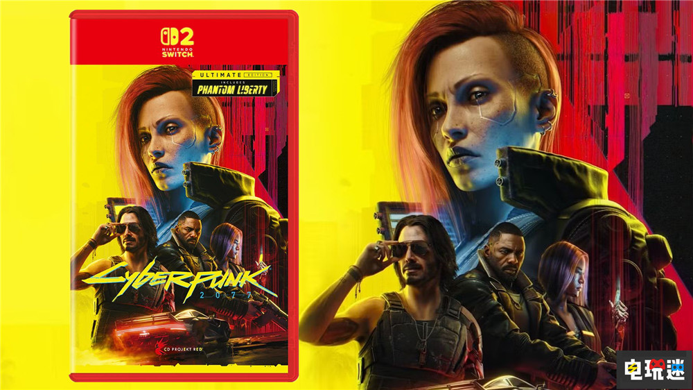 CDPR称《赛博朋克2077》NS2完整游戏卡带销量占比75% 游戏钥匙卡 游戏卡带 NS2 Switch 2 赛博朋克2077 任天堂SWITCH  第1张