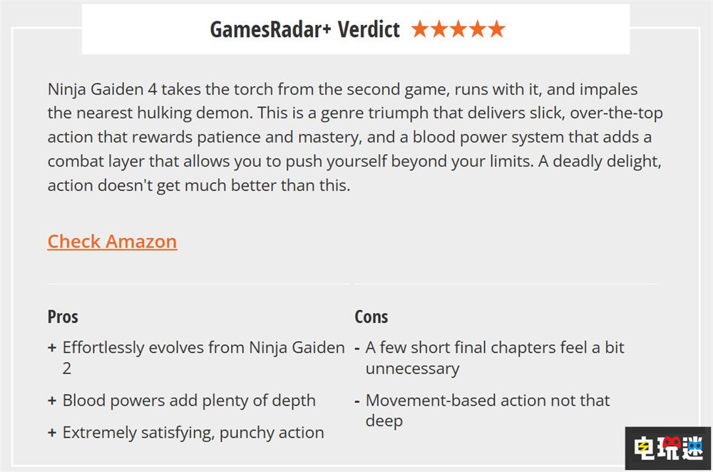 《忍者龙剑传4》MTC：83分 爽快高速战斗回归 Metacritic MTC 游戏评分 白金工作室 光荣特库摩 动作游戏 忍者龙剑传4 电玩迷资讯  第4张